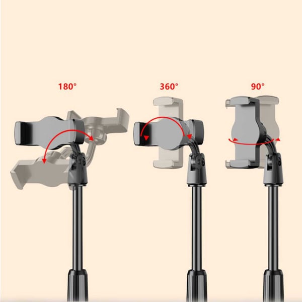 Tiktok Live Stream Mobile Stand - Holder / Set til mobil