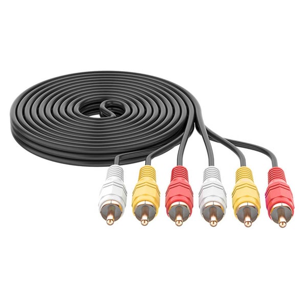 3x RCA kabel videokabel Mand af kabel 1,5m