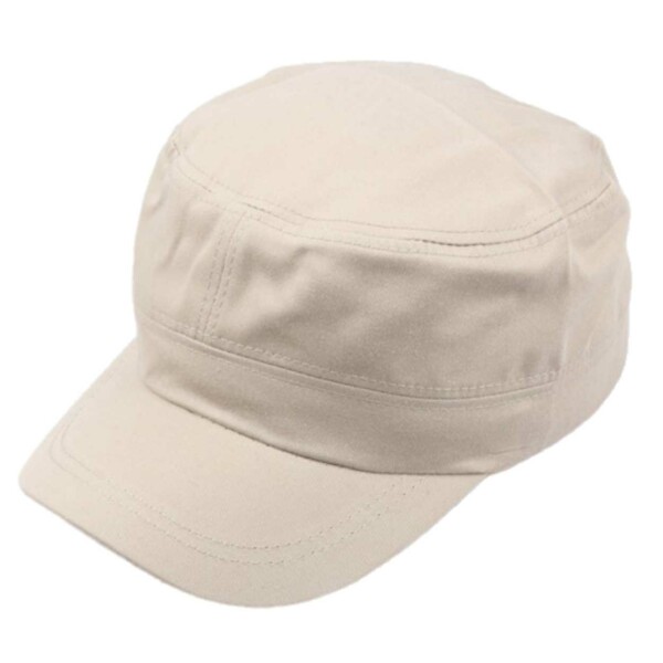 Beige Militärkeps Armykeps – Platt Armé Keps
