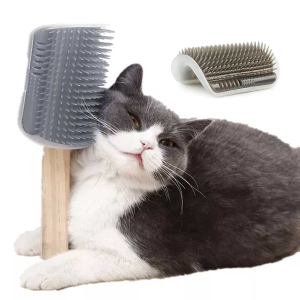 Kattkliare Kattborste Massageborste för Hörnmontering för Katter Kattkliare Kattborste Massageborste för Hörnmontering för Katter