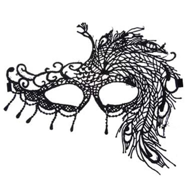 Venetiansk Ögonmask i Spets Maskerad Ansiktsmask