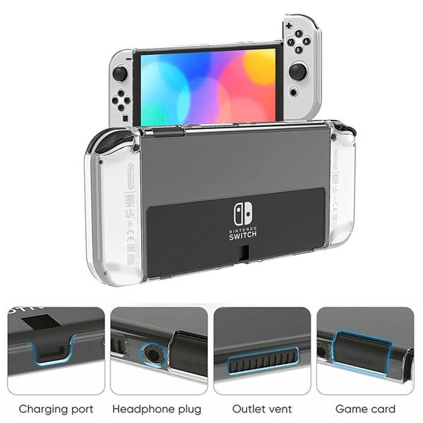 Nintendo Switch OLED Kompatibelt Skal Hard Case i Plast
