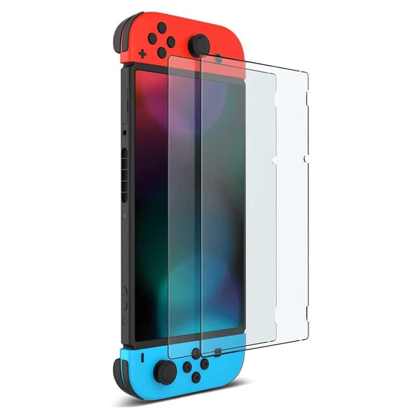 2-Pack Nintendo Switch Kompatibla Skärmskydd Displayfilm