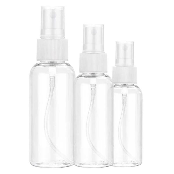 3st Refill Flaska Påfyllning Spray – Resekit 60/80/100ml – Parfymrefill