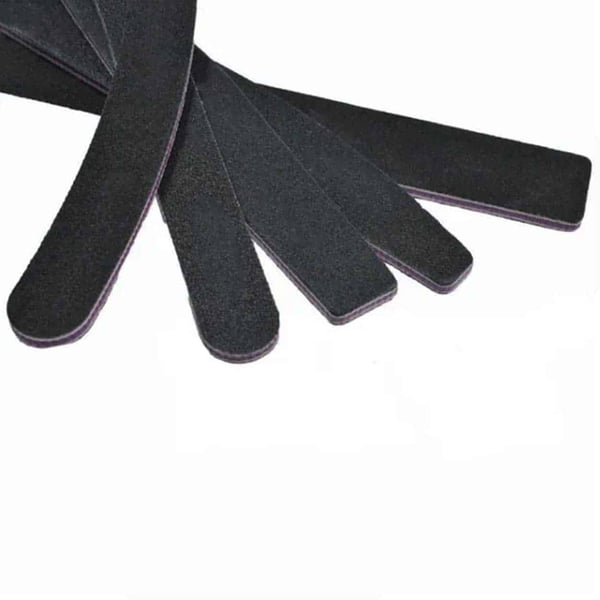 Dubbelsidiga Nagelfilar 5-pack – 100/180 Nagelfil Svart