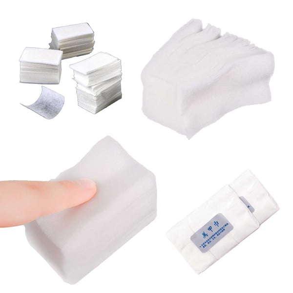 500 Luddfria Pads, Nail Wipes, Nagelpads