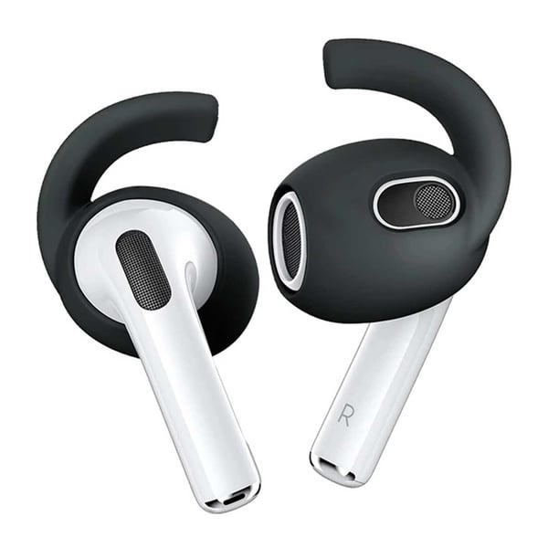 AirPods 3 ørekroker - silikonørhooks svart AirPods 3 ørekroker - silikonørhooks svart