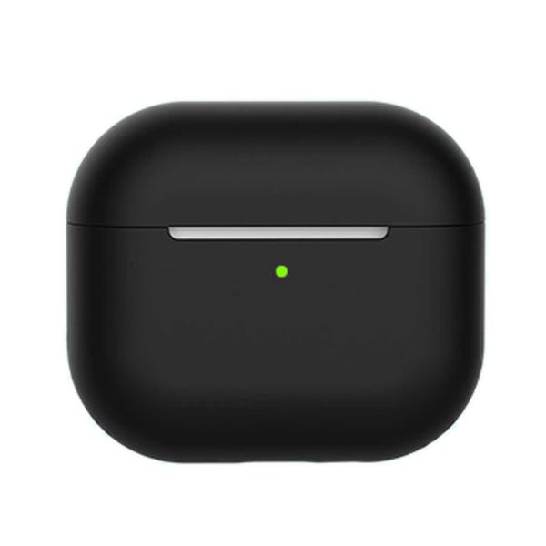 AirPods 3 Case Case Shock -Proof beskyttende sag Sag silikone sort