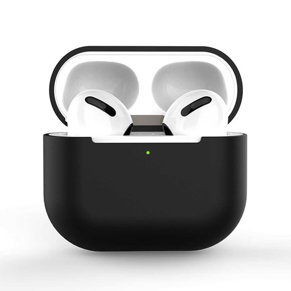 AirPods 3 Case Case Shock -Proof beskyttende sag Sag silikone sort