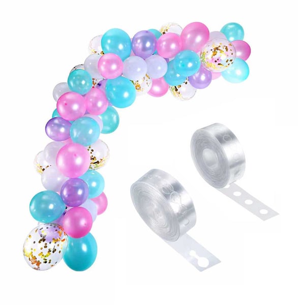 2-Pack Ballonggirlangsband – Band för Ballonger – 5m