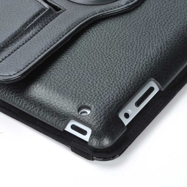 iPad Pro 13" (M4) 360° Smart Cover Case PU-Leather Black