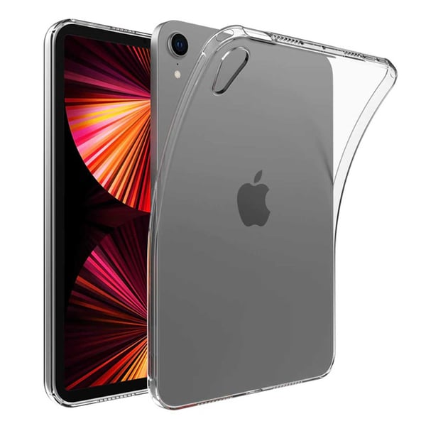 Gjennomsiktig TPU Shell iPad mini 6 Case gjennomskinnelig