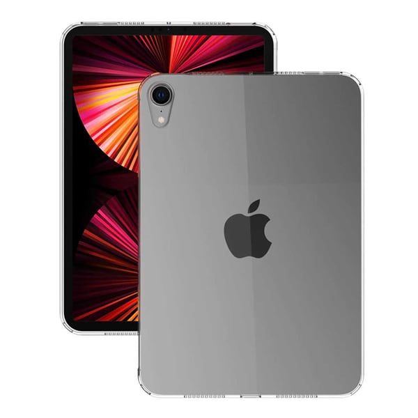 Gjennomsiktig TPU Shell iPad mini 6 Case gjennomskinnelig