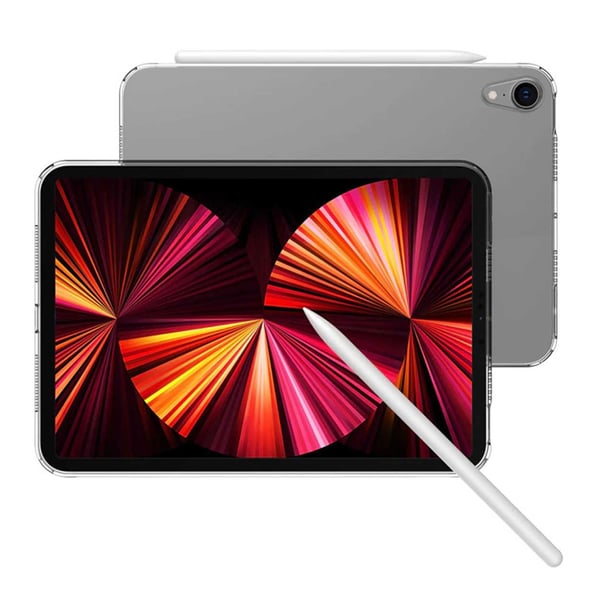 Gjennomsiktig TPU Shell iPad mini 6 Case gjennomskinnelig
