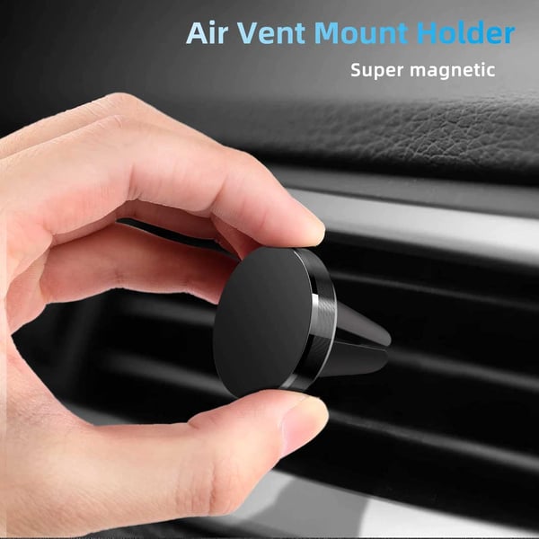 Magnet Mobile Holder til bilventilatoren Bilholder Black