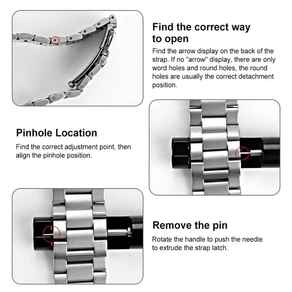 Link Remover Shorting Tools - Juster klokkebånd