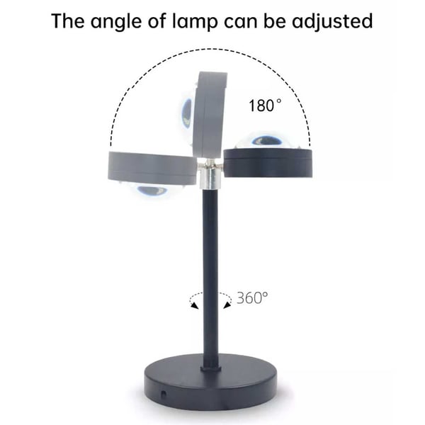 Sunset Lamp – Solnedgångslampa RGB Stämningsbelysning med Fjärrkontroll