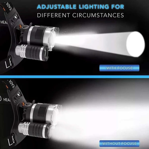 Ladattava 30 W: n LED -päälamppu