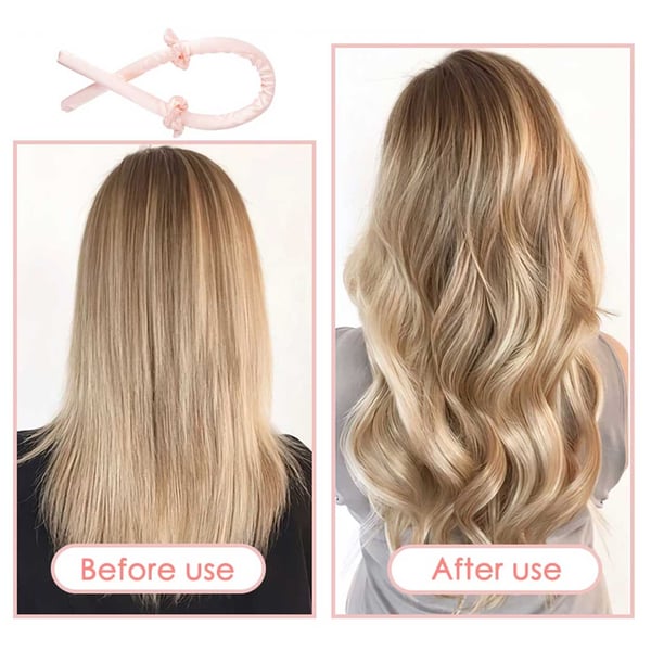 Värmelös Locktång – Lockigt Hår Utan Värme – Hair Curler