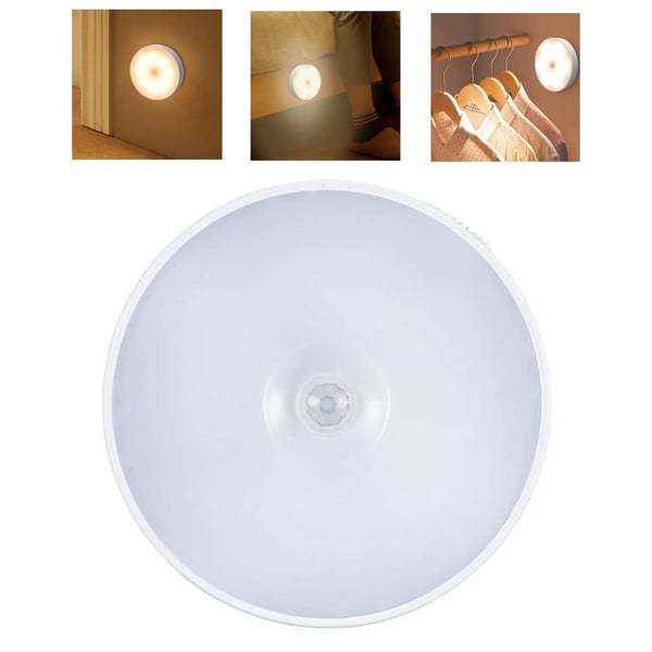 Langaton lamppu liiketunnistimella - ladattava LED Langaton lamppu liiketunnistimella - ladattava LED