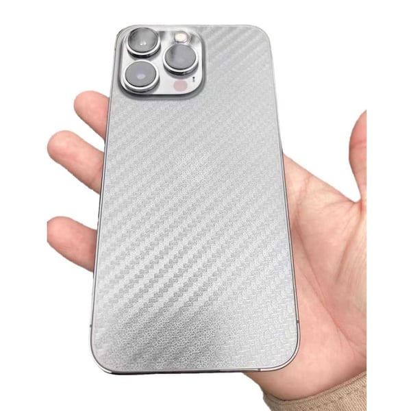 iPhone 13 Pro beskyttende film for karbonfiber karbonhud