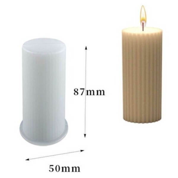 Silikonivalo muodostaa DIY -nauhan steariini -valoa