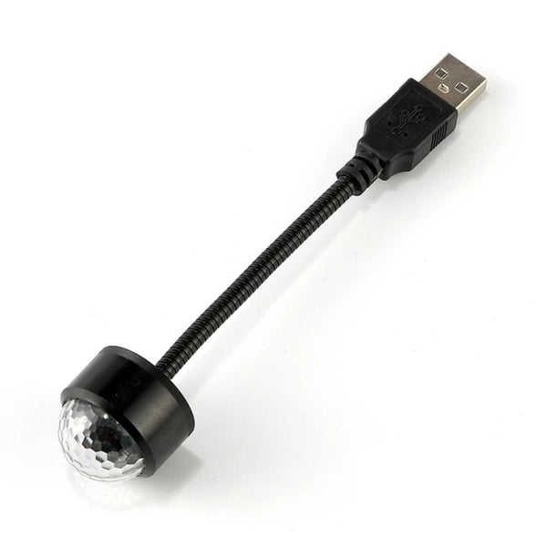 Mini USB -LED -diskriitti auto -yövalolle