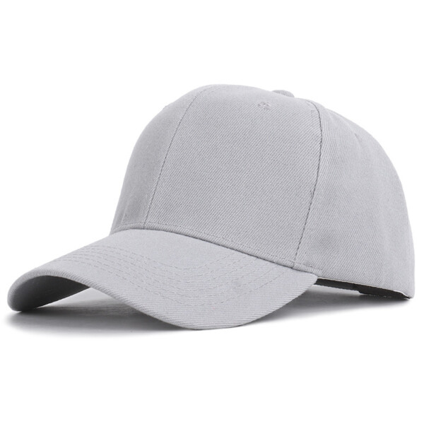Grå cap sportsstrapback velcro