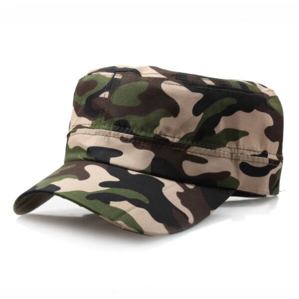 Militærens hærhætte camouflage flade armkeps