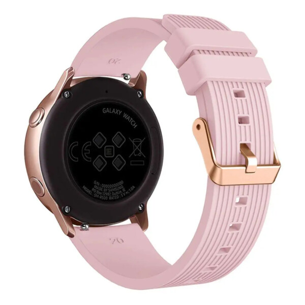 Galaxy Watch armbånd 20mm 4/5 40/42/44/45/46mm rosa gull