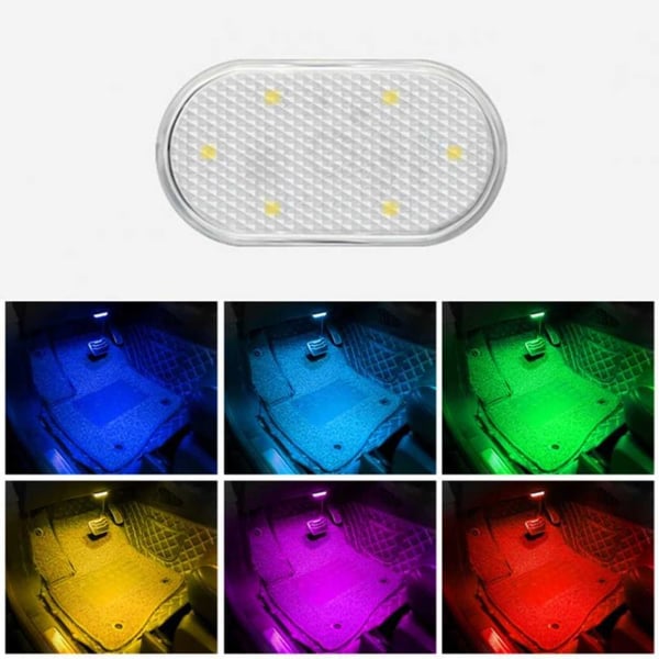 Trådlös LED Lampa – Bilbelysning – För Dörr, Fotutrymme, Bagageutrymme