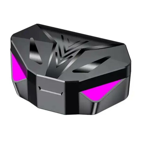 Trådløs RGB Gaming TWS Bluetooth Stereo In-Ear Hovedtelefoner USB-C Black
