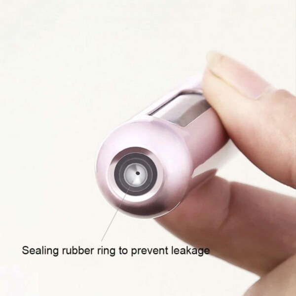3 -pakke mini påfyllings parfymeflaske - påmeldte reisebeholdere 5 ml rosa