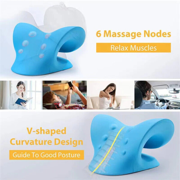 Hukommelseshukommelse med nakke Stretch Pillowfoam - Nack og Axel Spasement - Nack Pillow