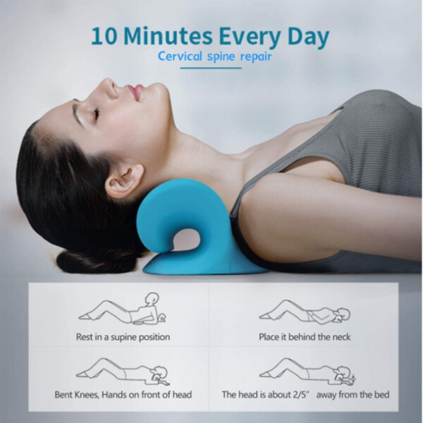 Hukommelseshukommelse med nakke Stretch Pillowfoam - Nack og Axel Spasement - Nack Pillow