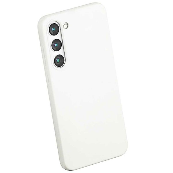 Galaxy S23 pluss skallsilikonhvit Galaxy S23 pluss skallsilikonhvit