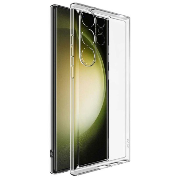 Galaxy S23 Ultra Genomskinligt Skal Tunt Transparent