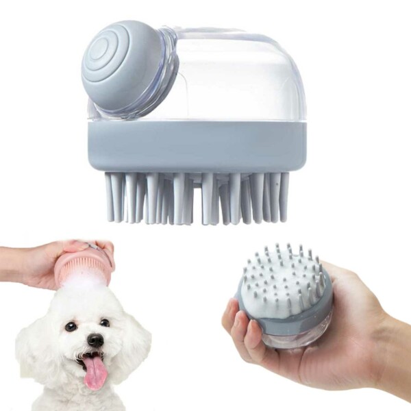 Schampoborste för Hund – Tvätt, Schamponering och Massage