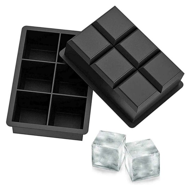 2-Pack Isform Silikon – 6 Stora Iskuber