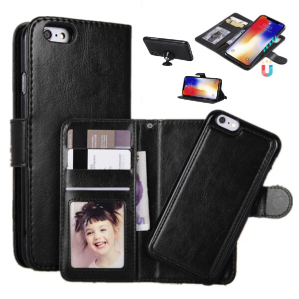 iPhone XS Max 2-in-1 Magnetic Wallet Case Black iPhone XS Max 2-in-1 Magnetic Wallet Case Black