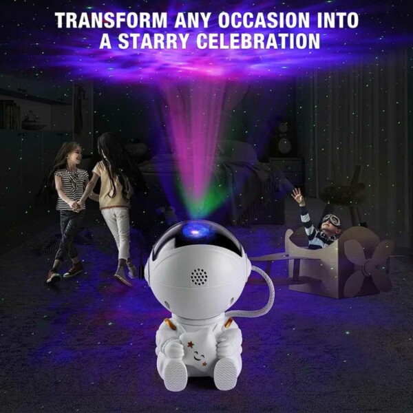 Galaxy -projektor Nebula Effect - Star Projector med fjernbetjening