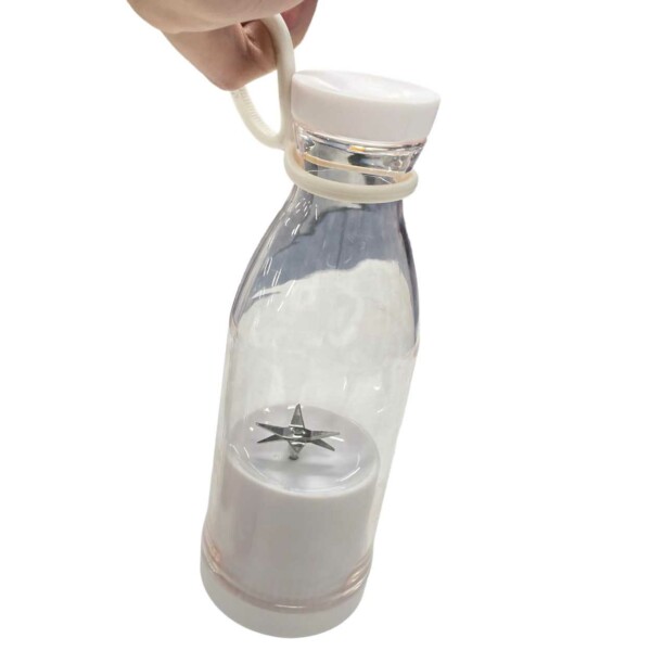 Portabel Mixer – Bärbar Uppladdningsbar Smoothie Blender Vit