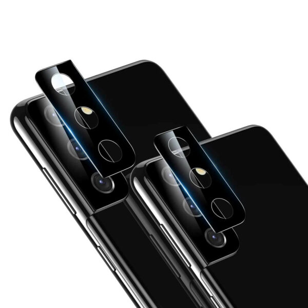 2-Pack Galaxy S21 Fe -linssin kansi kameran kattava lasi
