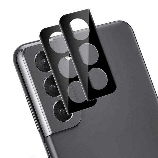 2-Pack Galaxy S21 FE Linsskydd för Kamera Heltäckande Glas