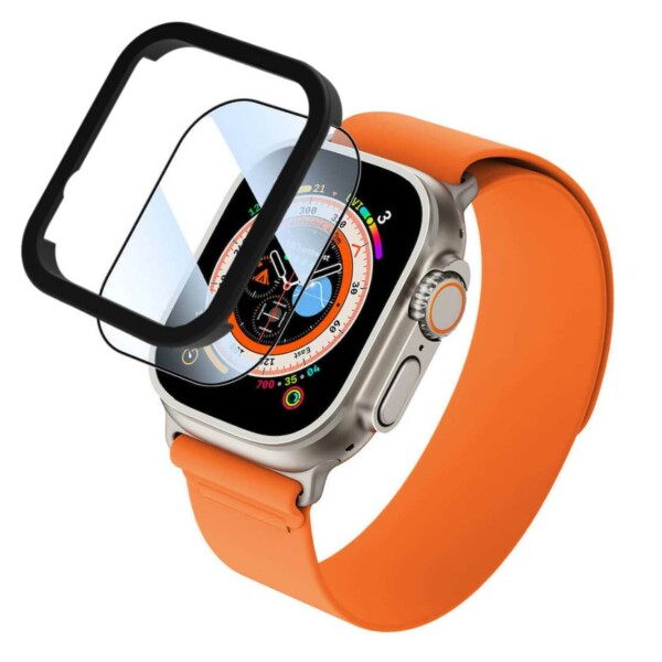 Apple Watch 49mm Heltäckande Skärmskydd Easy Install