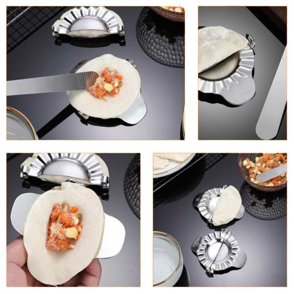 Dumpling Verktyg Ravioliform Rostfritt Stål