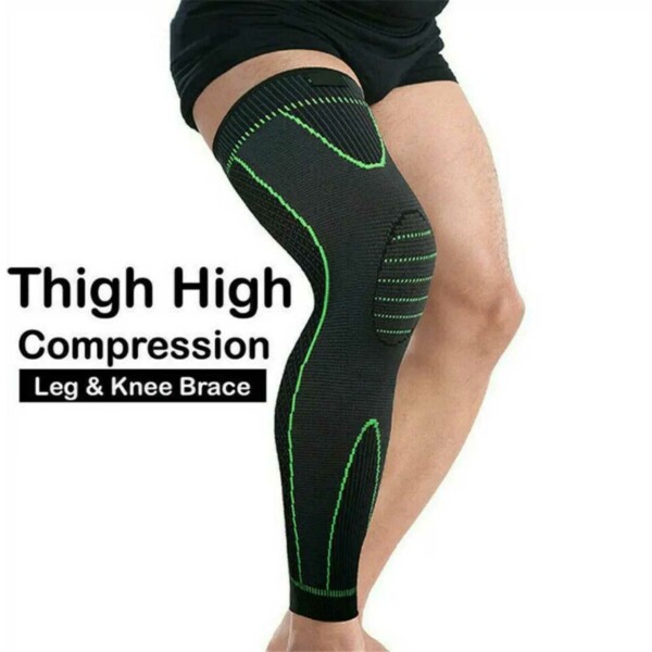 Kompresjonshylse for kne - Knestøtte/Knebeskyttelse med Compression M