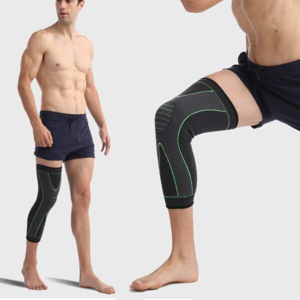 Kompresjonshylse for kne - Knestøtte/Knebeskyttelse med Compression M