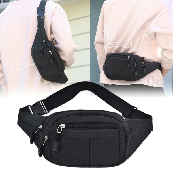 Midjeväska Cross Body Bag Svart