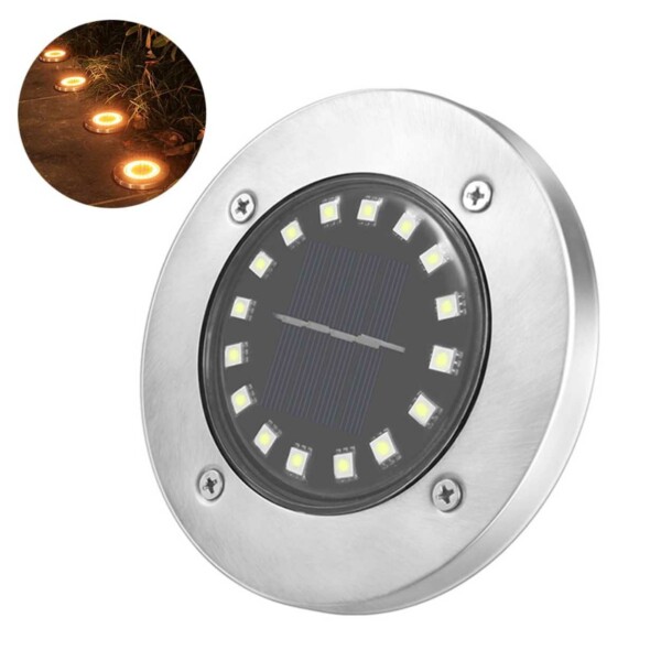 4-Pack Solcell Spotlights LED Markbelysning